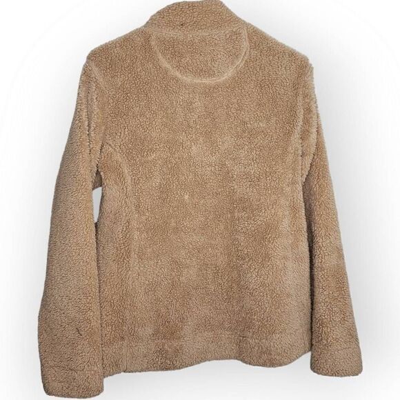 Calvin Klein Women's Teddy Bear Full Zip Sherpa Jacket size Medium - Picture 4 of 6